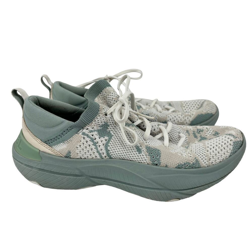 Sorel Explorer Blitz Stride Sneakers Women Size 7.5 Blue Beige NL4672-461